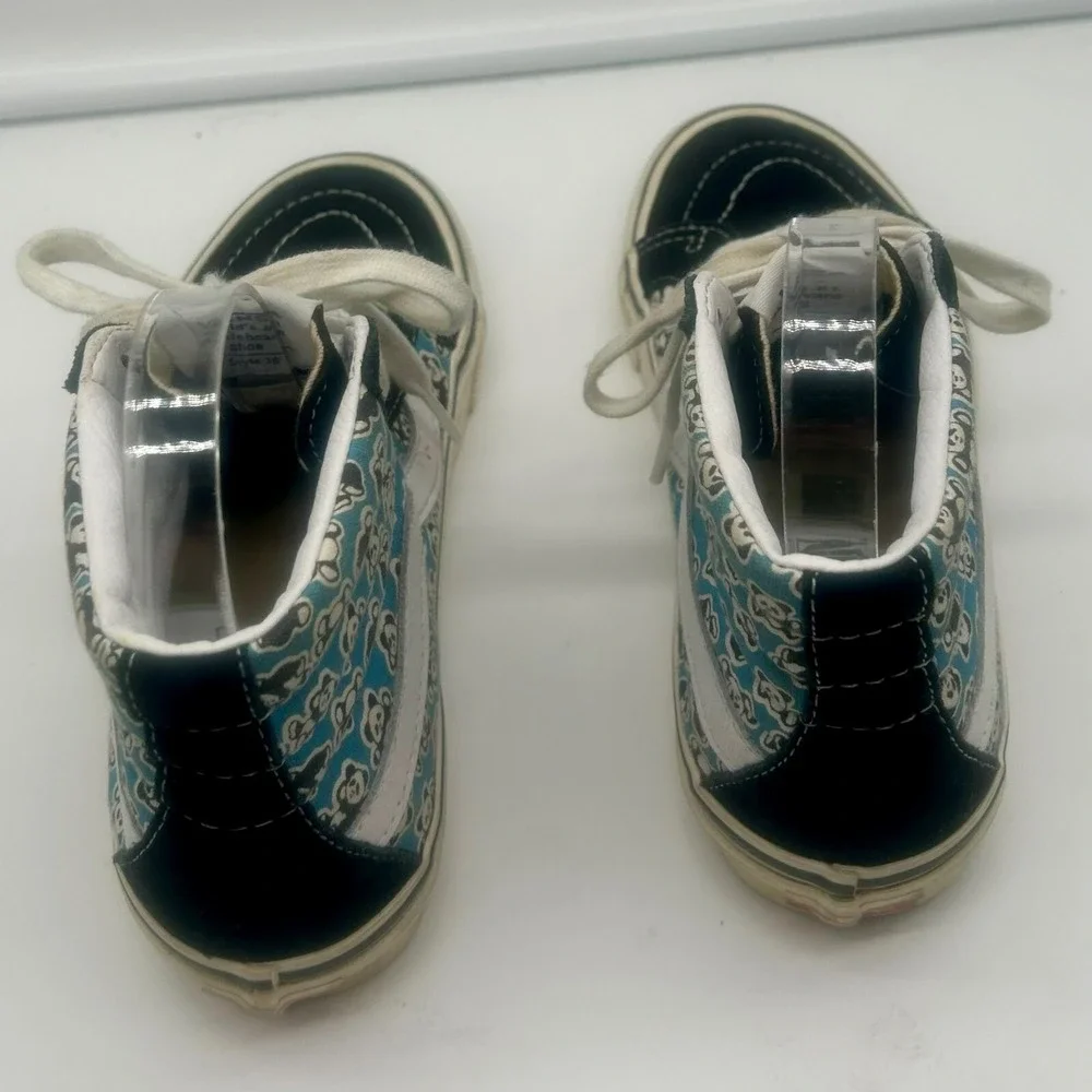 Vans Sk8 Hi Sneakers Men 4 Women 5.5 Blue Black DX‎ Anaheim Factory OG Pandas